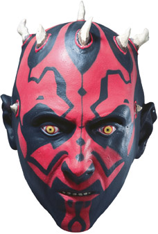 Darth Maul™ Child 3/4 Vinyl Mask