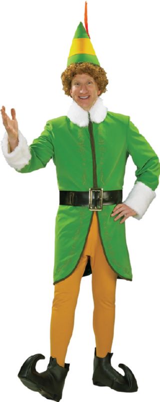 Buddy the Elf High Quality Adult Costume Sizes: M, L, XL - Click Image to Close