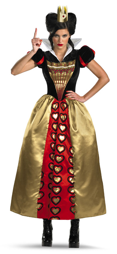 Alice in Wonderland Red Queen Classic Adult Costume PRE-SALE - Click Image to Close