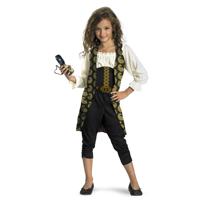 Pirates of the Caribbean Angelica Classic Child Costume - Click Image to Close