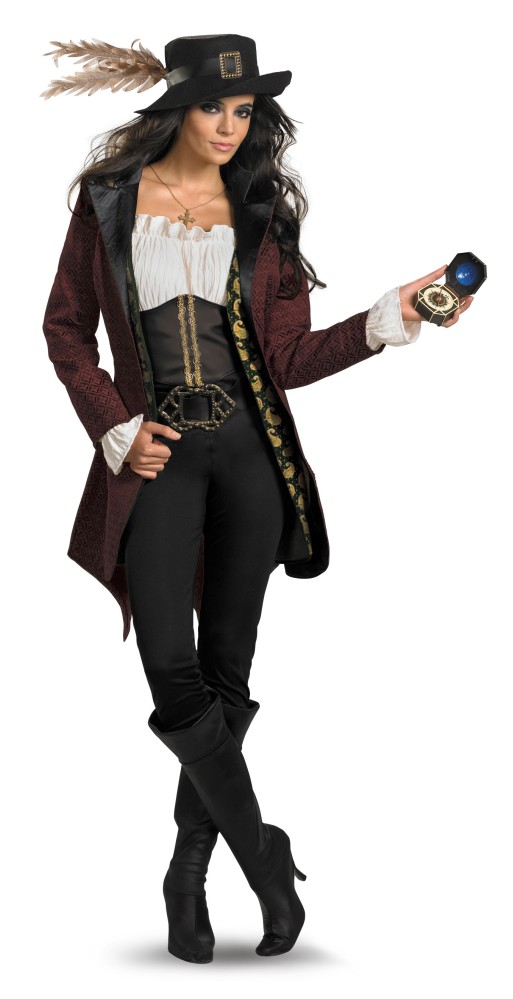 Pirates of the Caribbean Angelica PRESTIGE Adult Costume - Click Image to Close