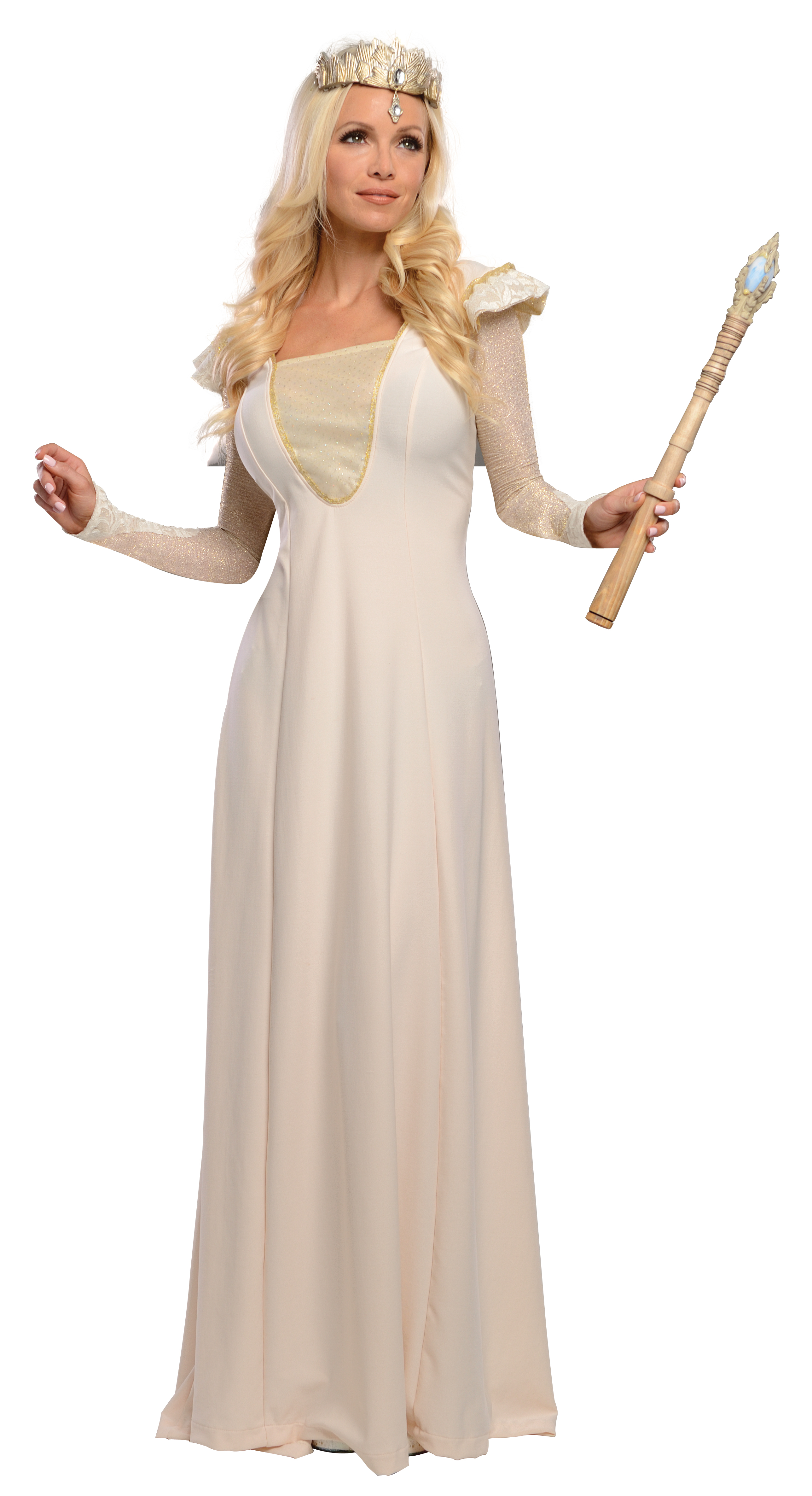 Glinda DELUXE Adult Costume - Click Image to Close