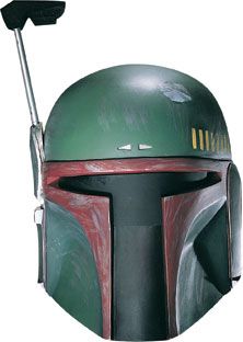 Boba Fett™ Adult Deluxe vinyl mask - Click Image to Close