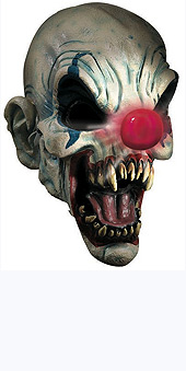 Clown Mask with lights - Click Image to Close
