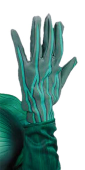 Green Lantern Child Gloves - Click Image to Close