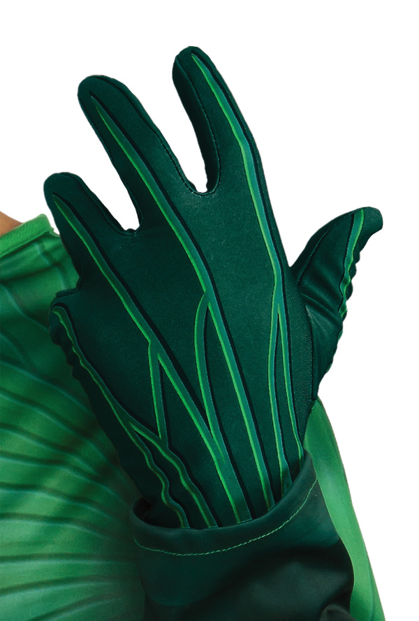 Green Lantern Adult Gloves - Click Image to Close