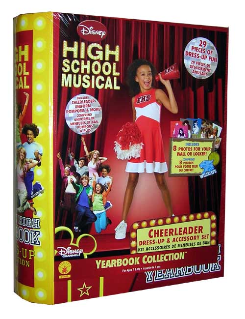 High School Musical Cheerleader Dress Up Yearbook - Click Image to Close