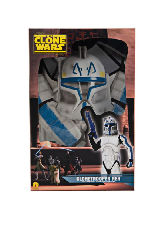 Clonetrooper Leader Rex EVA Deluxe Child Costume Large Box S-M-L - Click Image to Close