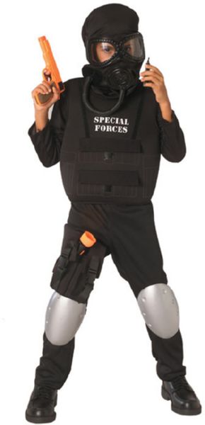 Child Special Forces Costume S M L