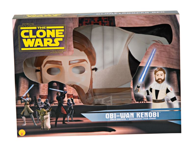 Obi Wan Kenobi Child Costume Small Box S-M-L - Click Image to Close