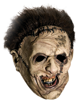 Texas Chainsaw Massacre Leatherface™ 3/4 Mask - Click Image to Close