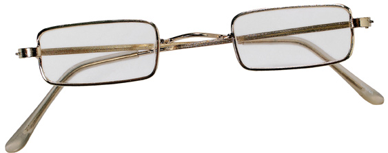 Santa Square Glasses - Click Image to Close