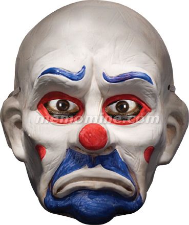 Dark Knight Joker Child Mask Clown Heath Ledger