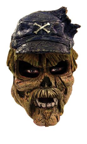 Rotten Rebel 3/4 vinyl mask(Tombstone Cowboys)