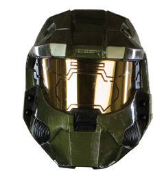 Halo 3 Master Chief 2 pieces Vacuform Helmet - Click Image to Close
