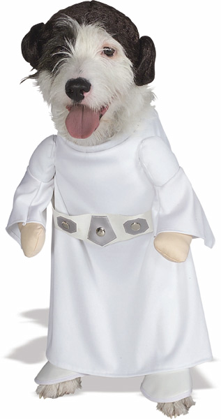 Princess Leia™ Pet Costume - Click Image to Close