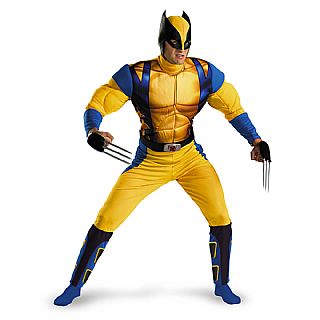 Wolverine Origins Classic Muscle Adult Costume TEEN, XL - Click Image to Close