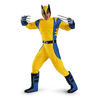 Wolverine Origins Rental Adult Costume TEEN, XL - Click Image to Close