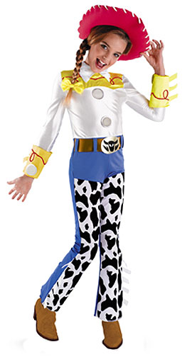 Toy Story 3 Jessie Deluxe Child Costume 3T-4T, 4-6X, 7-8 - Click Image to Close