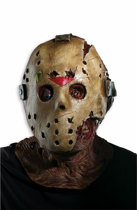 Jason™ Oversized Latex Mask - Click Image to Close