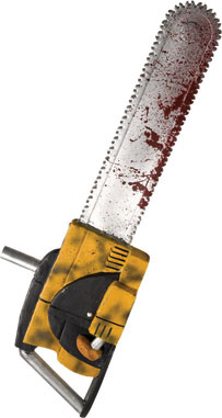 Texas Chainsaw Massacre Leatherface™ 27in. Chainsaw - Click Image to Close