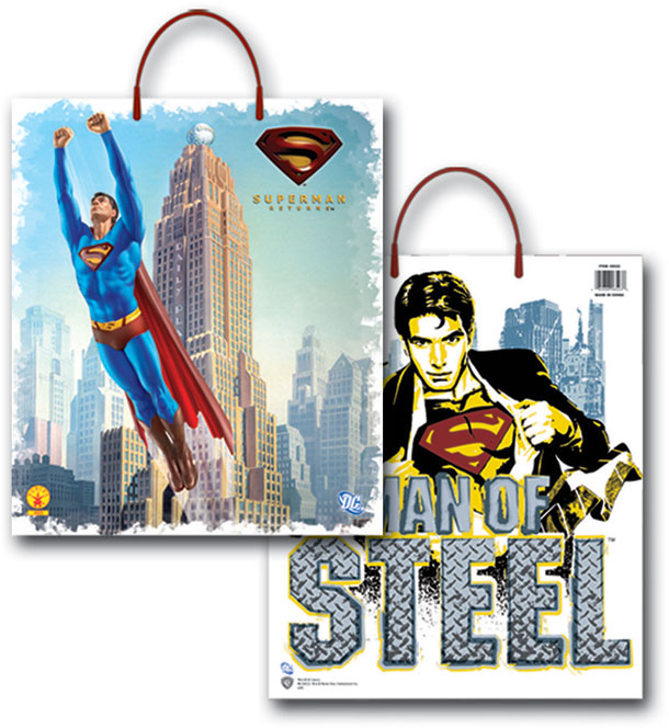 Superman Trick or Treat Bag - Click Image to Close