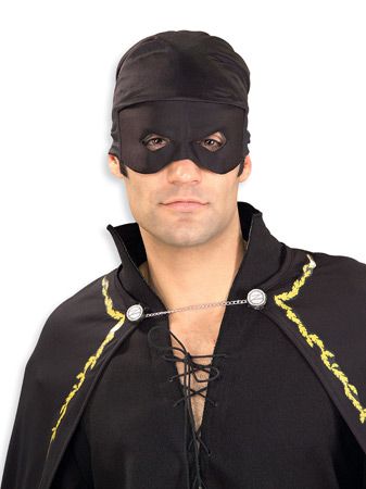 Zorro™ Adult Bandana with Mask - Click Image to Close