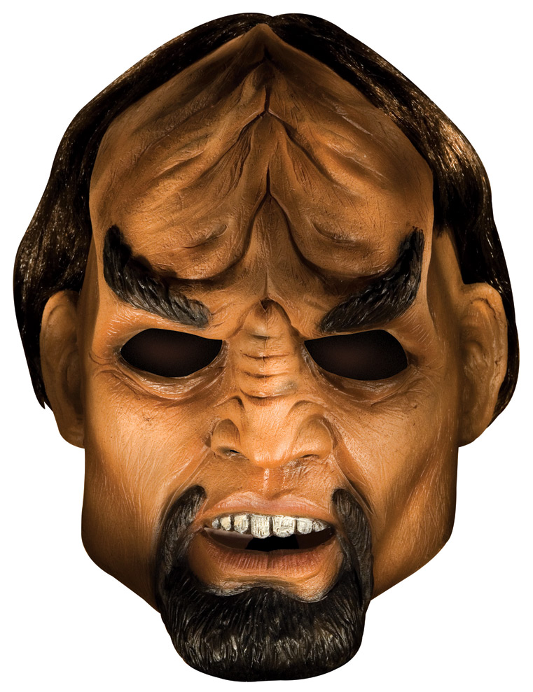 STAR TREK-NEXT GENERATION Worf Mask - Click Image to Close