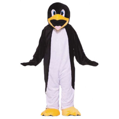 PENGUIN DELUXE ADULT STANDARD MASCOT COSTUME - Click Image to Close
