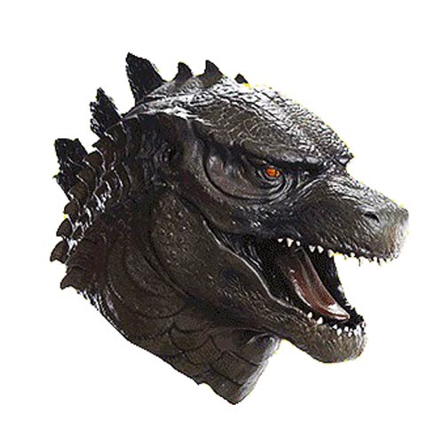 Godzilla Deluxe Overhead Latex Mask - Click Image to Close