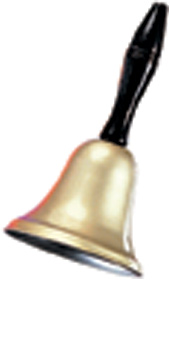 Hand Bell 4 in. Diameter - Click Image to Close