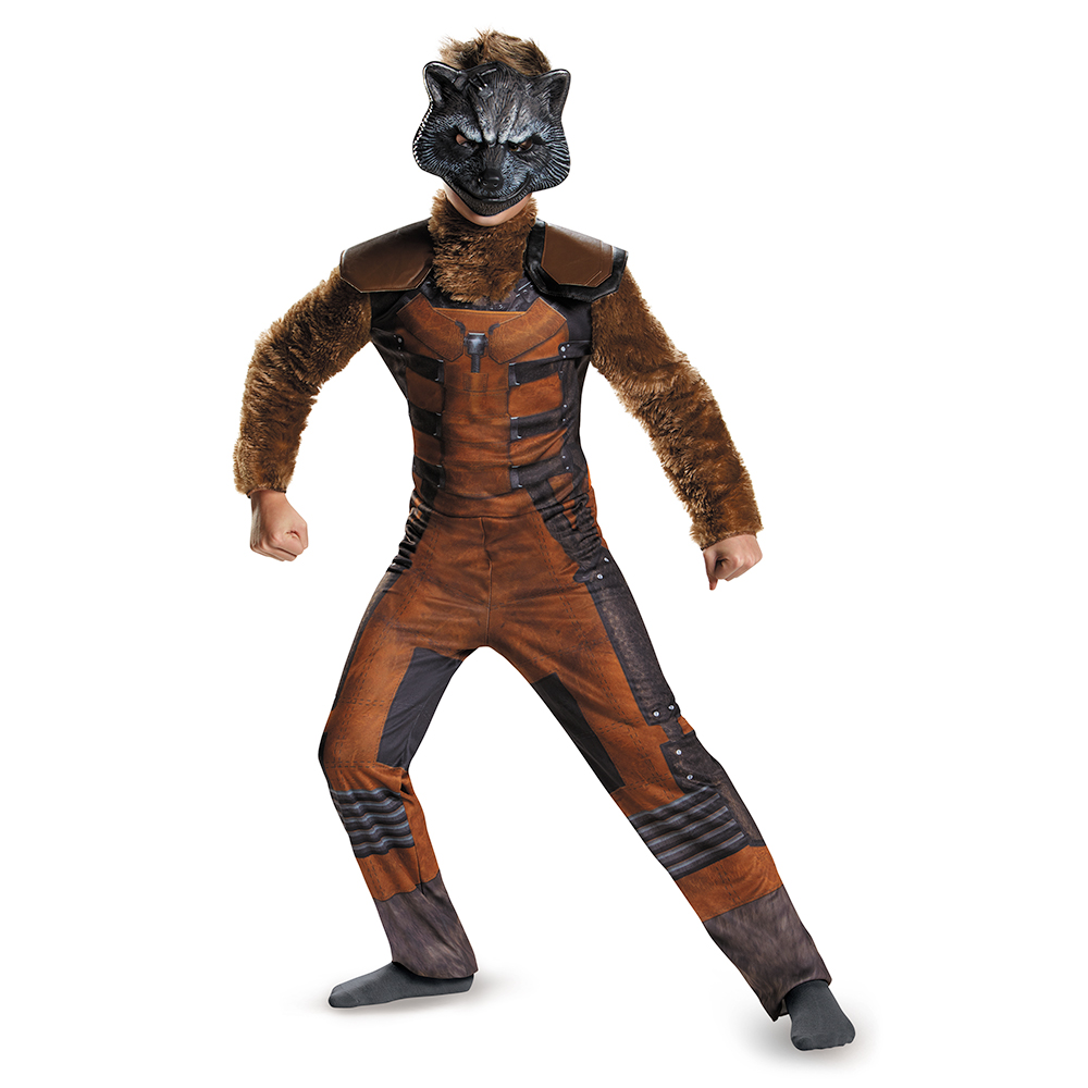 Rocket Raccoon Deluxe Child Costume - Click Image to Close