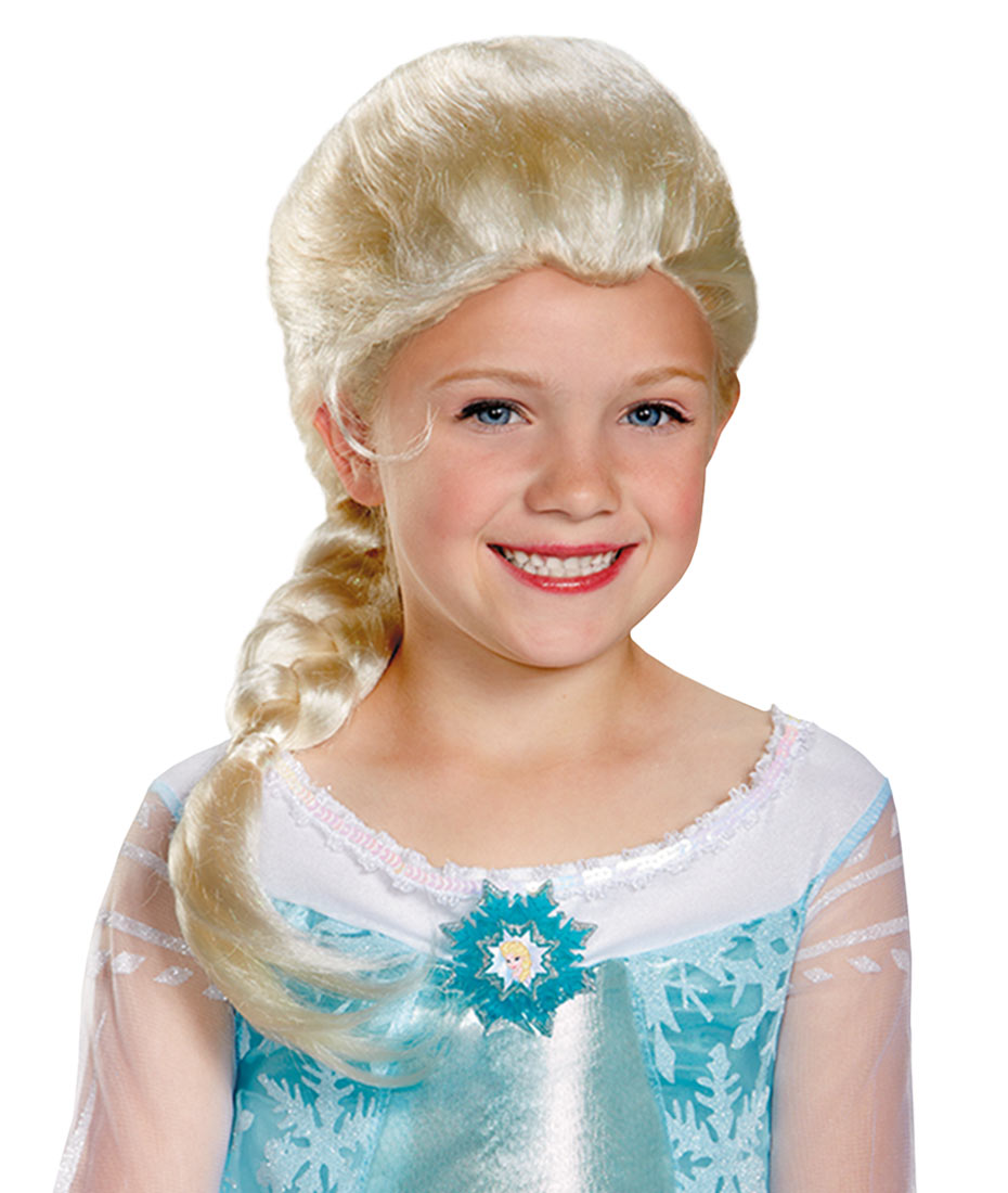 Frozen Elsa's child wig - Click Image to Close