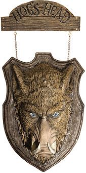 Harry Potter Hogs Head Wall Décor - Click Image to Close