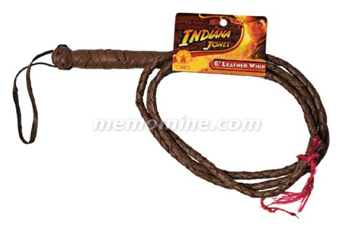 Indiana Jones Adult Six foot leather whip