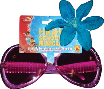 High School Musical Sharpay Sunglasses & Headpiece - Click Image to Close