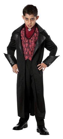 Dracula™ Deluxe Child Costume S, M, L - Click Image to Close