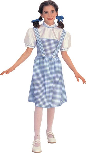 Wizard of Oz Dorothy™ Dress Child Costume S, M, L - Click Image to Close