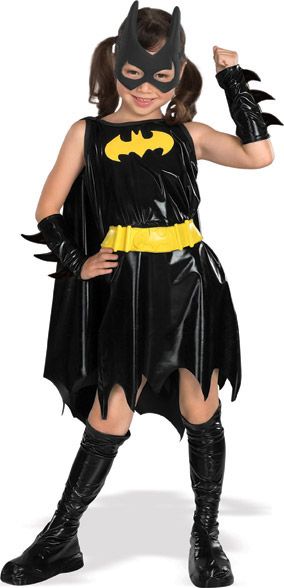 Batgirl™ Deluxe Girl Costume S, M, L - Click Image to Close