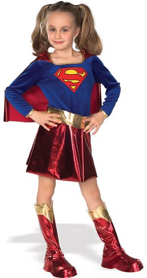 Supergirl™ Deluxe Costume S, M, L - Click Image to Close