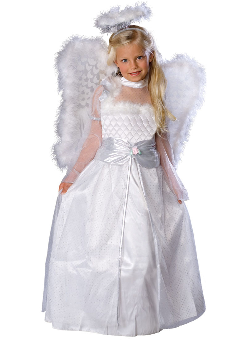Rosebud Angel Deluxe Child Costume - Click Image to Close