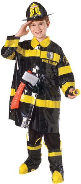Child Firefighter Costume S M L