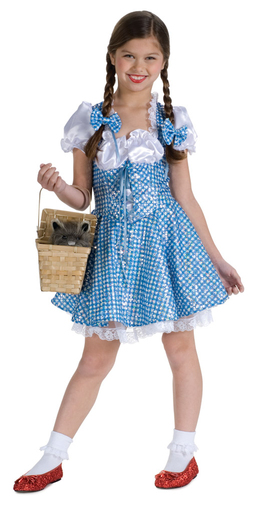 Wizard of Oz Dorothy™ Sequin Dress Child Costume M, L