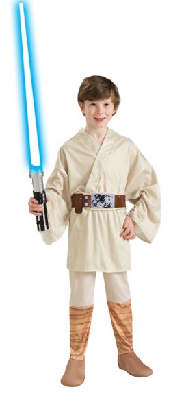 Luke Skywalker Child Costume Star Wars S-M-L