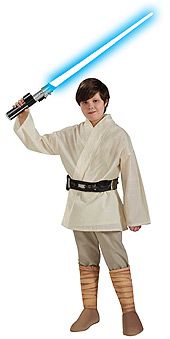 Luke Skywalker Child Deluxe Costume Costume Star Wars S-M-L