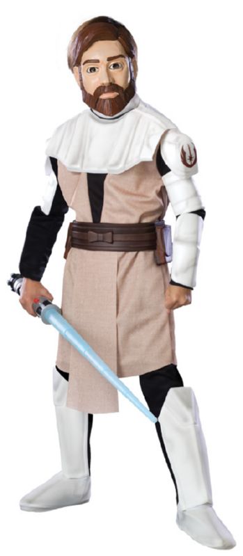 Obi Wan Kenobi EVA Deluxe Child Costume S-M-L - Click Image to Close