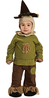 Wizard of Oz Scarecrow Child Costume NWBN, INFT - Click Image to Close