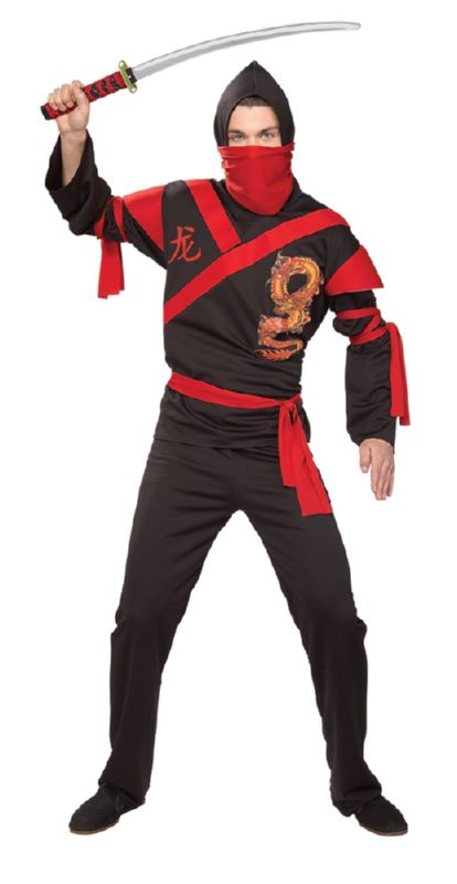 Dragon Ninja Warrior Adult STD - Click Image to Close
