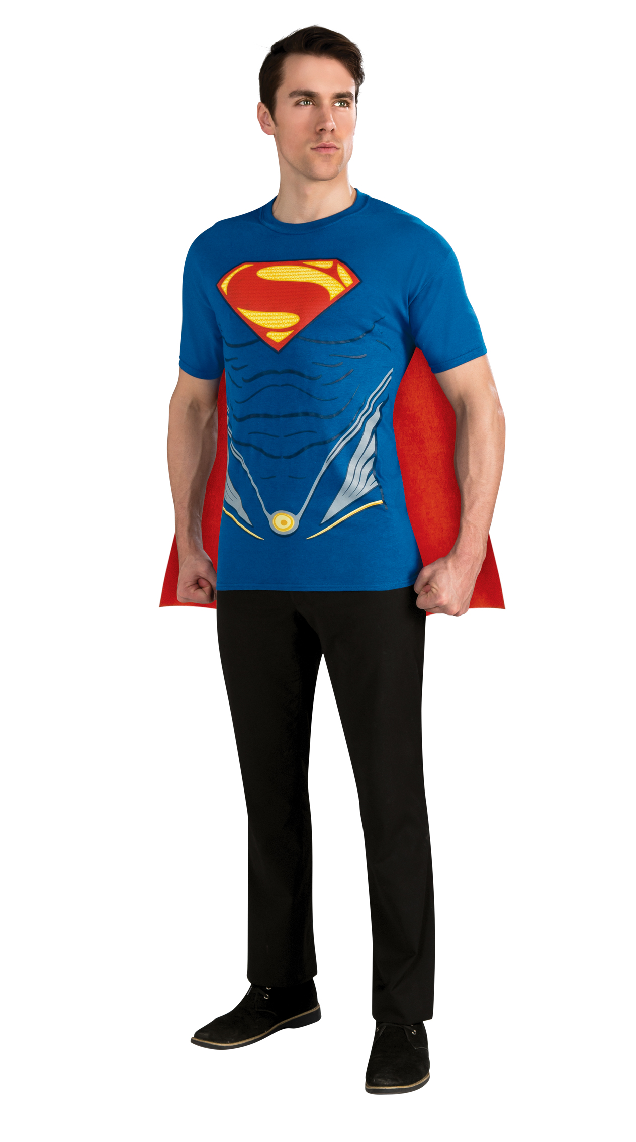 Superman Man of Steel Adult Costume Top - Click Image to Close