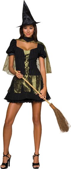 Wizard of Oz Wicked Witch of the West™ Adult Sexy Costume XS,S,M